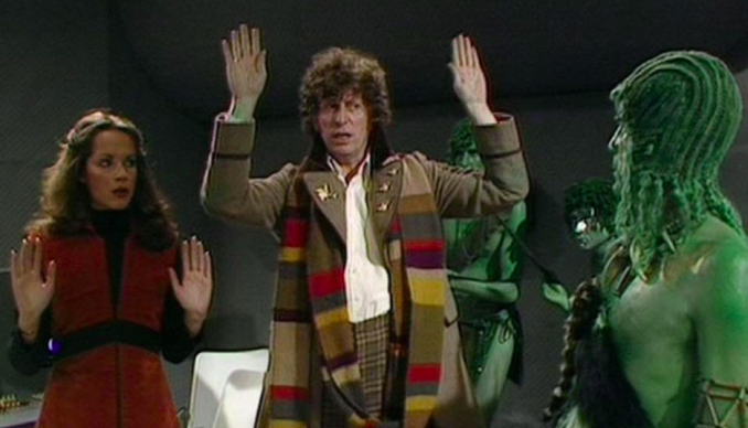 the Doctor and Romana meet Swampies